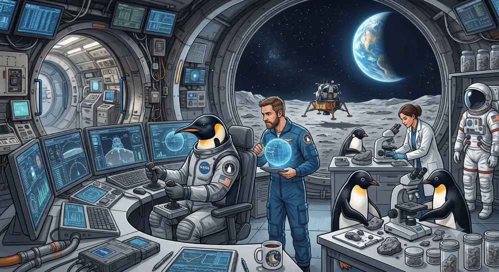 El equipo detrás de Astro Stardrive